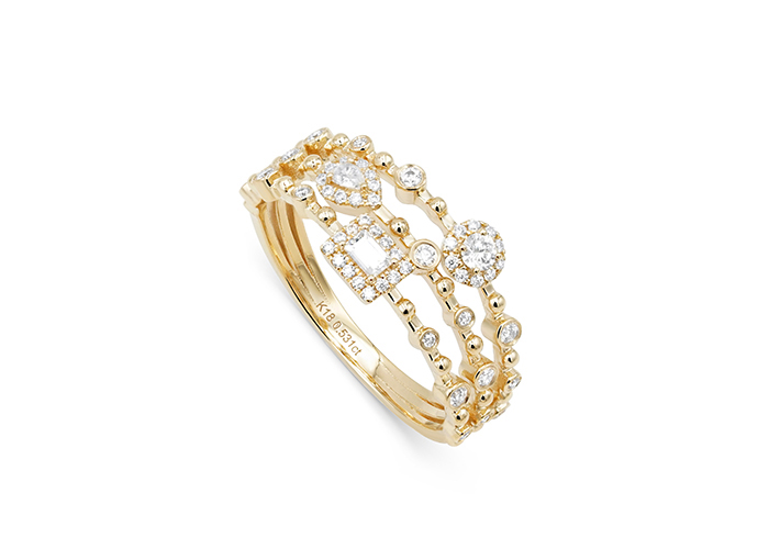 完成したオリジナルジュエリー。JEWELRY TAKEDAの職人技術による高品質な仕上がり。